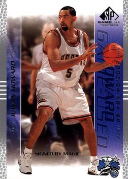 2003-04 SP Game Used #63 Juwan Howard Front