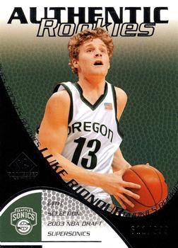 2003-04 SP Game Used #120 Luke Ridnour Front