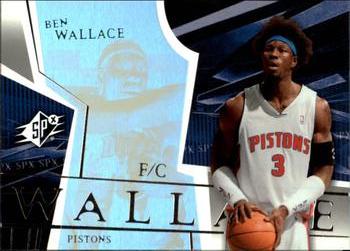 2003-04 SPx #20 Ben Wallace Front
