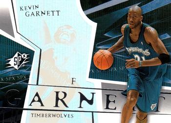 2003-04 SPx #47 Kevin Garnett Front