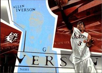 2003-04 SPx #63 Allen Iverson Front