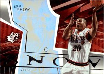 2003-04 SPx #65 Eric Snow Front
