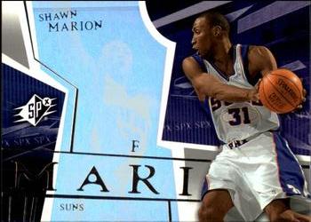 2003-04 SPx #67 Shawn Marion Front