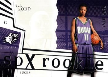 2003-04 SPx #134 T.J. Ford Front