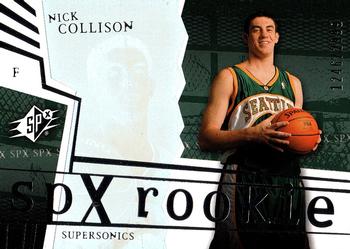2003-04 SPx #135 Nick Collison Front