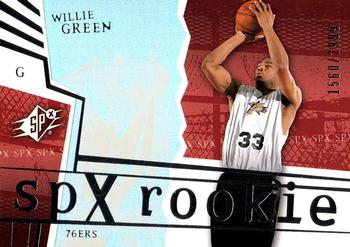 2003-04 SPx #142 Willie Green Front