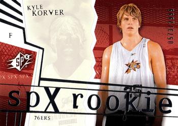 2003-04 SPx #143 Kyle Korver Front
