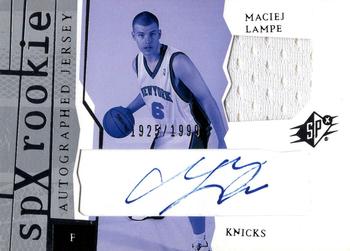 2003-04 SPx #177 Maciej Lampe Front