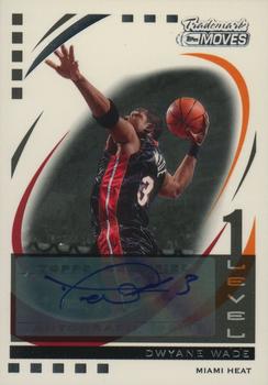 2006-07 Topps Trademark Moves - Autographs #1 Dwyane Wade Front