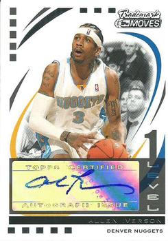 2006-07 Topps Trademark Moves - Autographs #53 Allen Iverson Front