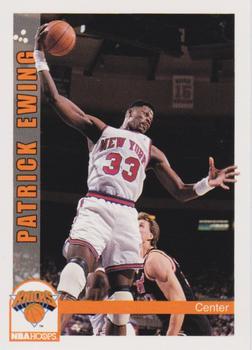 1992-93 Hoops - Promos #NNO Patrick Ewing Front