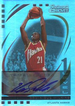 2006-07 Topps Trademark Moves - Autographs Rainbow #81 Dominique Wilkins Front