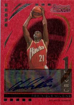 2006-07 Topps Trademark Moves - Autographs Wood Red #81 Dominique Wilkins Front