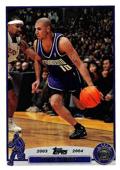 2003-04 Topps #10 Mike Bibby Front