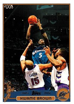 2003-04 Topps #94 Kwame Brown Front