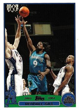 2003-04 Topps #174 Kendall Gill Front