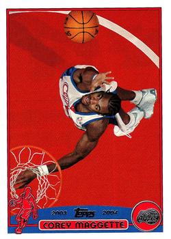 2003-04 Topps #185 Corey Maggette Front