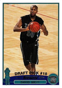 2003-04 Topps #238 David West Front