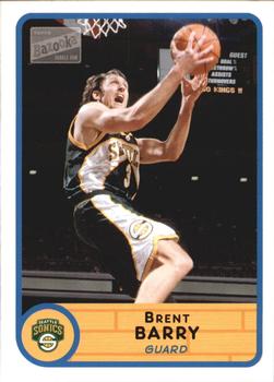 2003-04 Bazooka #68 Brent Barry Front