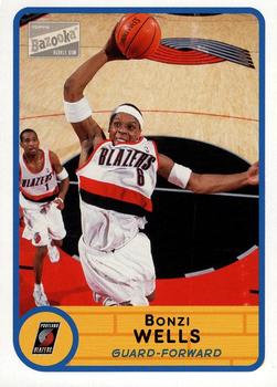 2003-04 Bazooka #128 Bonzi Wells Front