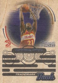 2006-07 Topps Trademark Moves - Trademark Dunk Wood #TDU-20 Dominique Wilkins Front