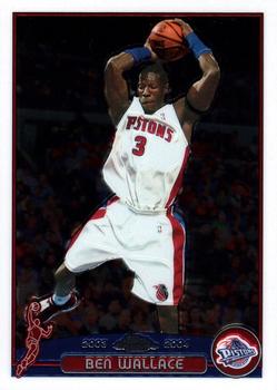 2003-04 Topps Chrome #30 Ben Wallace Front