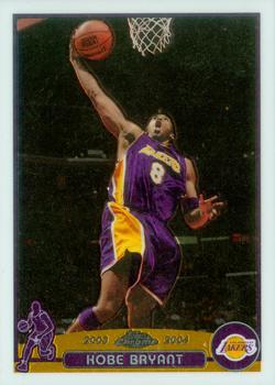 2003-04 Topps Chrome #36 Kobe Bryant Front
