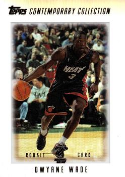 2003-04 Topps Contemporary Collection #4 Dwyane Wade Front
