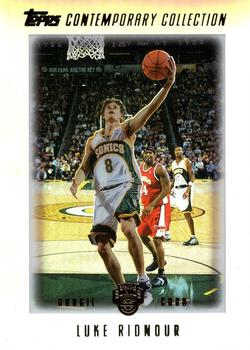 2003-04 Topps Contemporary Collection #9 Luke Ridnour Front