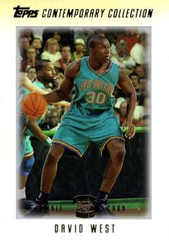 2003-04 Topps Contemporary Collection #10 David West Front