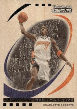 2006-07 Topps Trademark Moves - Wood #74 Gerald Wallace Front