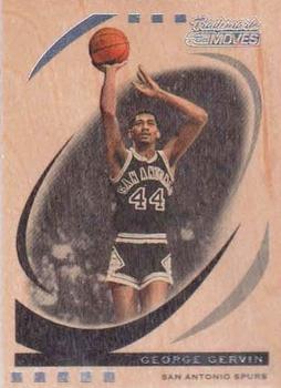 2006-07 Topps Trademark Moves - Wood #88 George Gervin Front