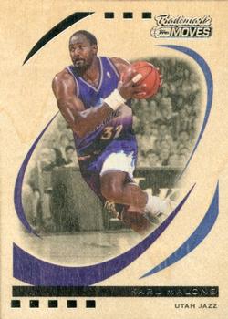 2006-07 Topps Trademark Moves - Wood #96 Karl Malone Front