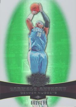 2006-07 Topps Triple Threads - Emerald #86 Carmelo Anthony Front