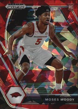 2021 Panini Prizm Draft Picks - Red Ice #11 Moses Moody Front