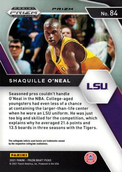 2021 Panini Prizm Draft Picks - Red Ice #84 Shaquille O'Neal Back