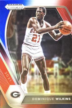 2021 Panini Prizm Draft Picks - Red White Blue #93 Dominique Wilkins Front