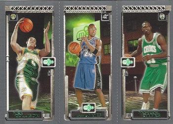 2003-04 Topps Rookie Matrix #122 / 120 / 123 Nick Collison / Jarvis Hayes / Marcus Banks Front