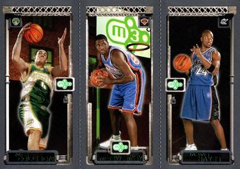 2003-04 Topps Rookie Matrix #122 / 119 / 120 Nick Collison / Mike Sweetney / Jarvis Hayes Front