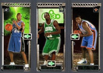 2003-04 Topps Rookie Matrix #120 / 123 / 119 Jarvis Hayes / Marcus Banks / Mike Sweetney Front