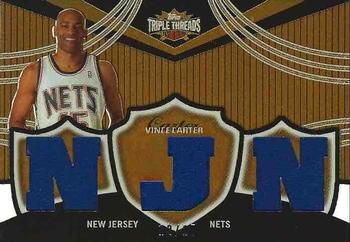 2006-07 Topps Triple Threads - Relics Sepia #TTR-101 Vince Carter Front