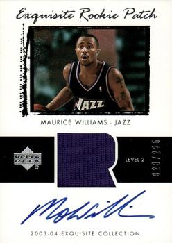 2003-04 Upper Deck Exquisite Collection #44 Mo Williams Front