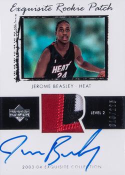 2003-04 Upper Deck Exquisite Collection #57 Jerome Beasley Front