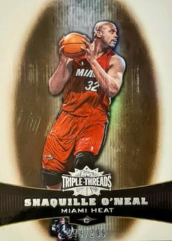 2006-07 Topps Triple Threads - Sepia #29 Shaquille O'Neal Front