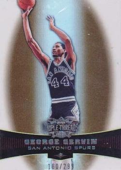 2006-07 Topps Triple Threads - Sepia #100 George Gervin Front