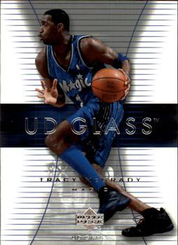 2003-04 UD Glass #41 Tracy McGrady Front