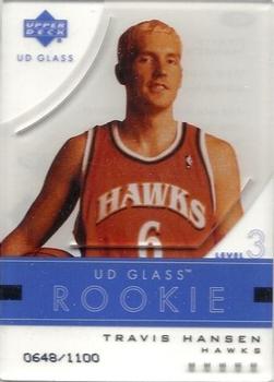 2003-04 UD Glass #62 Travis Hansen Front