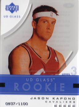 2003-04 UD Glass #68 Jason Kapono Front