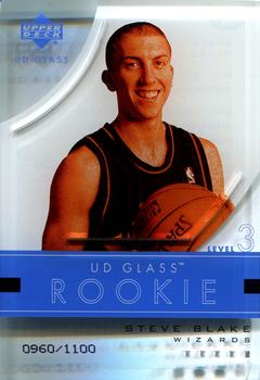 2003-04 UD Glass #69 Steve Blake Front