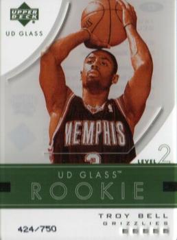 2003-04 UD Glass #87 Troy Bell Front